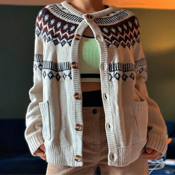 Vintage button-up cardigan - Picture 4 of 7